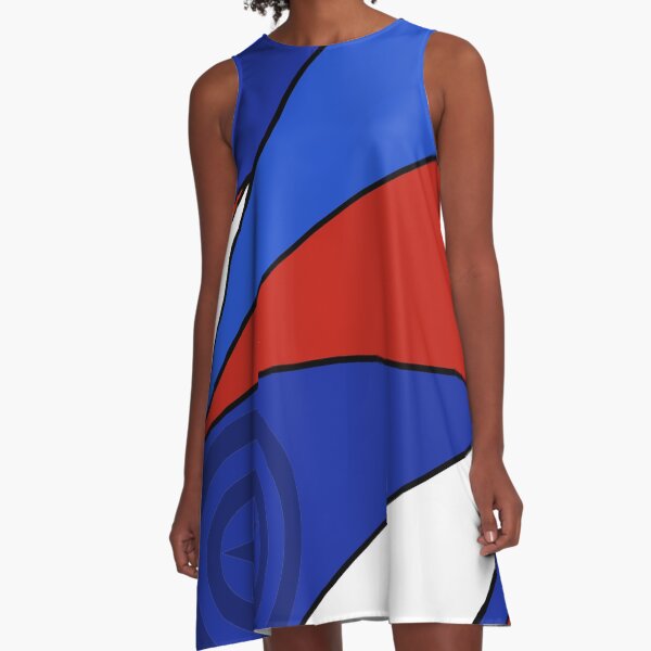 Steve - Abstrakt A-Line Dress