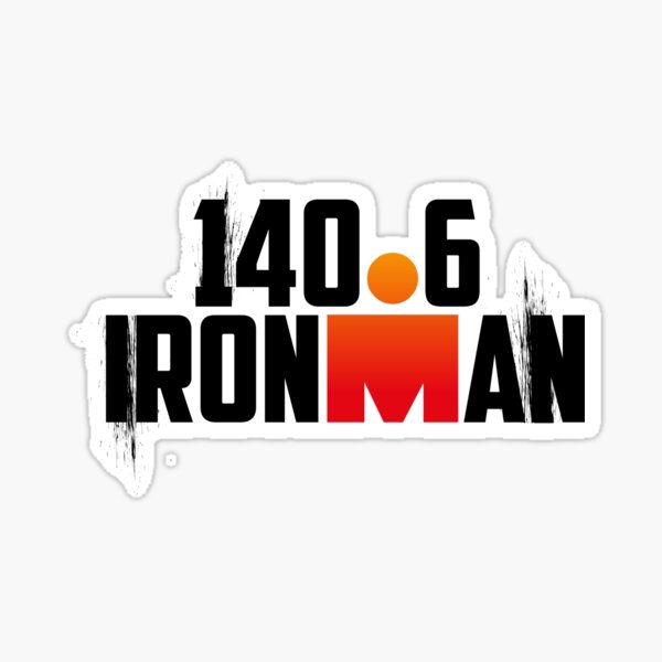 Triathlon Ironman 140,6 Sticker