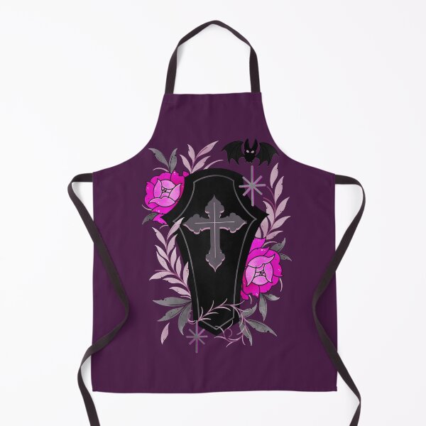 Item preview, Floral goth coffin pink and black designed and sold by Texdoodles.