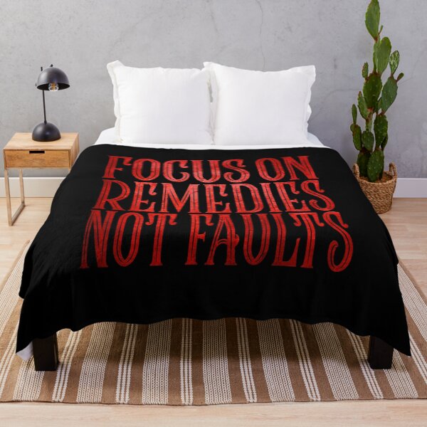 Item preview, Focus on remedies not faults v.2 designed and sold by x1brett.