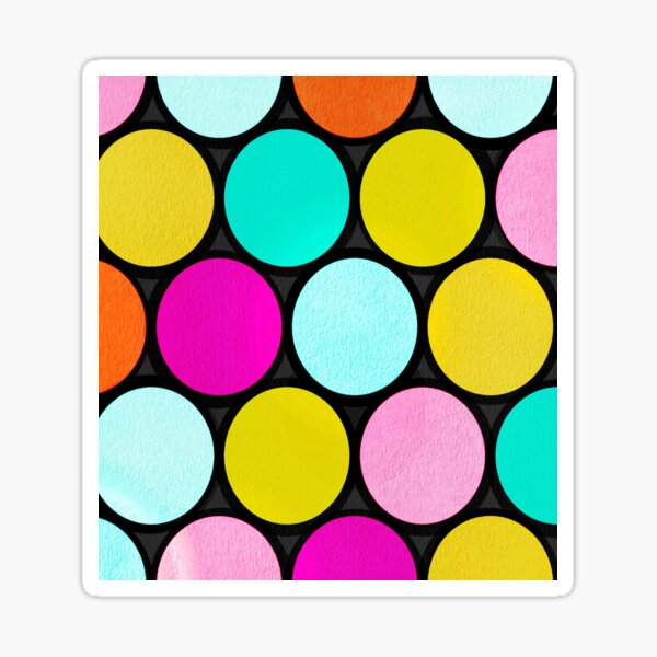 Polka Dots Pattern Sticker