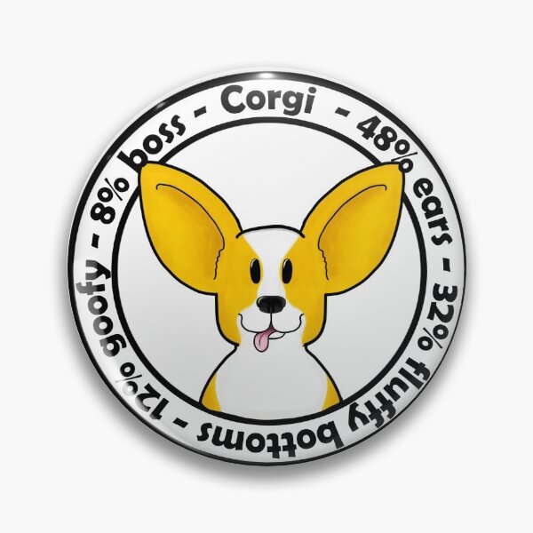 Item preview, Pembroke corgi designed and sold by HelisArt.