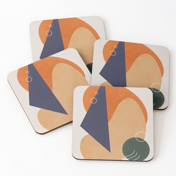 Item preview, Dancing Shapes Abstract designed and sold by CathyRP.
