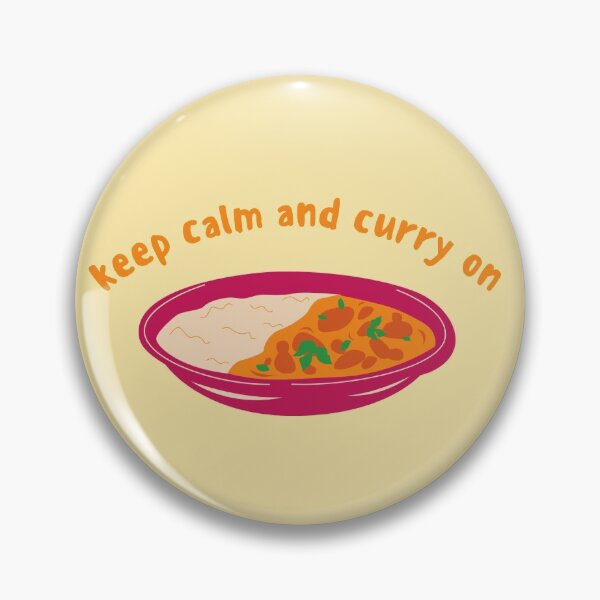 Item preview, Keep Calm and Curry On designed and sold by GoodMoodFood.