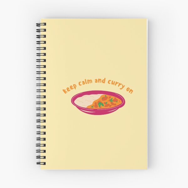 Item preview, Keep Calm and Curry On designed and sold by GoodMoodFood.