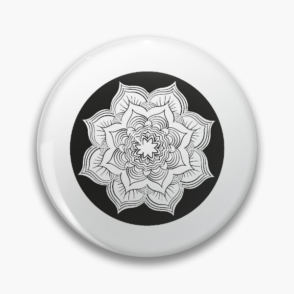 Item preview, Lotus mandala designed and sold by ElBeDesigns.