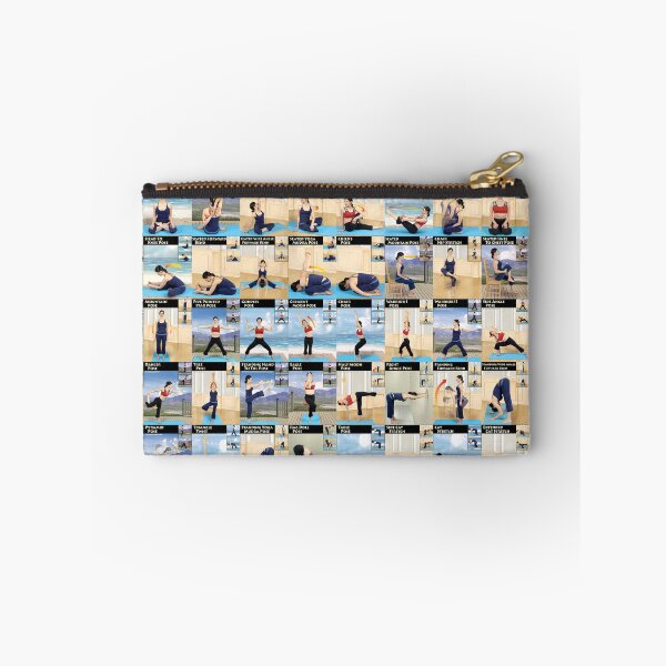 Item preview, Yoga Poster - 100 Ashtanga / Hatha Yoga Poses designed and sold by PocketCocktails.