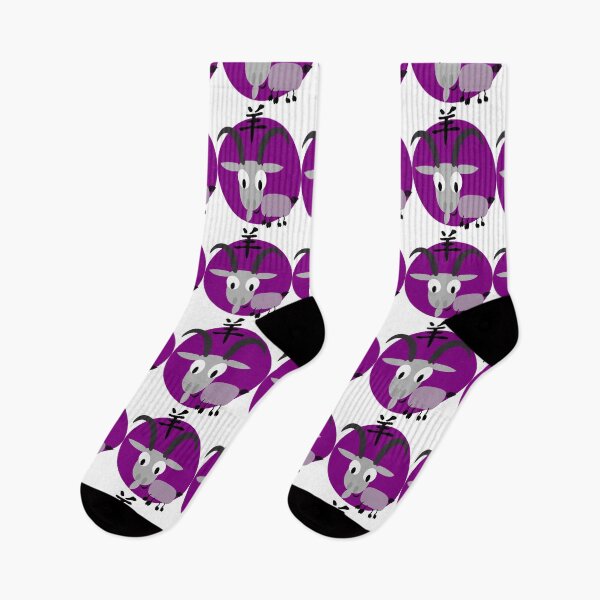 Item preview, Purple chinese horoscope goat zodiac sign  designed and sold by hyggekrog.