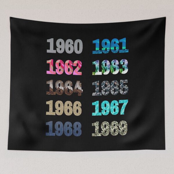 Item preview, The Sixties 1960 1961 1962 1963 1964 1965 1966 1967 1968 1969 designed and sold by Labradoodlesetc.