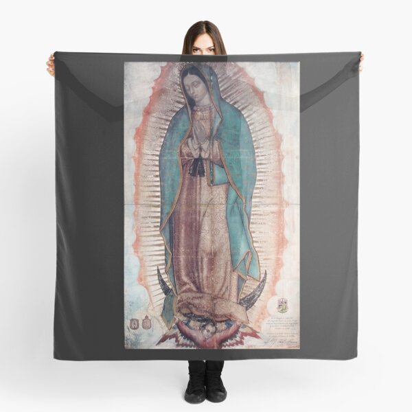 Our lady of Guadalupe, Virgin Mary, catholic and Christian Gifts, Guadalupana, mother of jesus Scarf