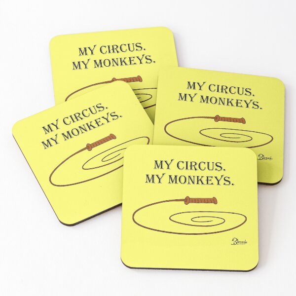 Item preview, My Circus. My Monkeys. designed and sold by Blizzardo.