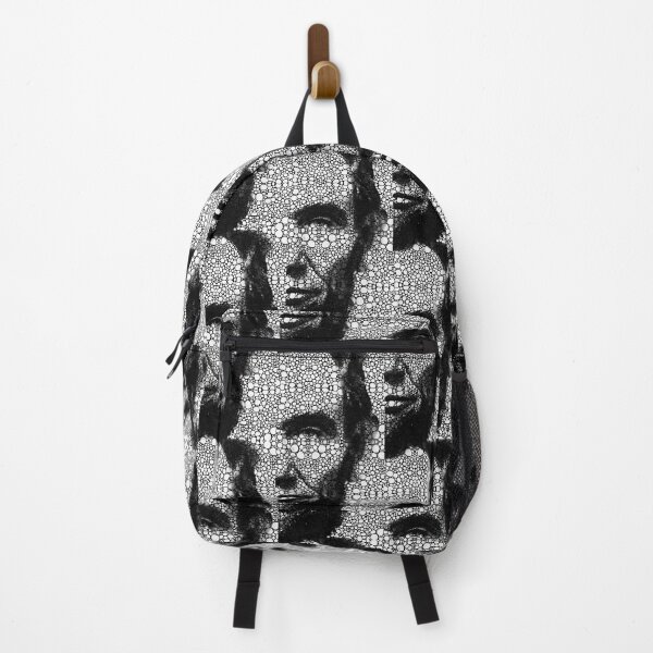 Item preview, Abraham Lincoln - An American President Stone Rock'd Art Print designed and sold by Sharon Cummings Art.