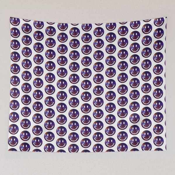 Item preview, Galaxy Purple smiley face  designed and sold by priyankajustine.
