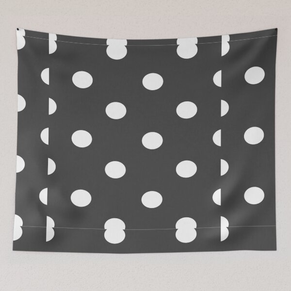 Item preview, White Polka Dots designed and sold by DigitalNobleman.