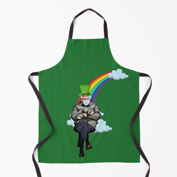 Item preview, Bernie Sanders Funny Sitting Rainbow Saint Patrics Meme Gift designed and sold by trendo.