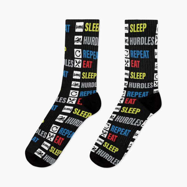 Item preview, Eat Sleep Hurdles and Repeat designed and sold by Angelo Dong.