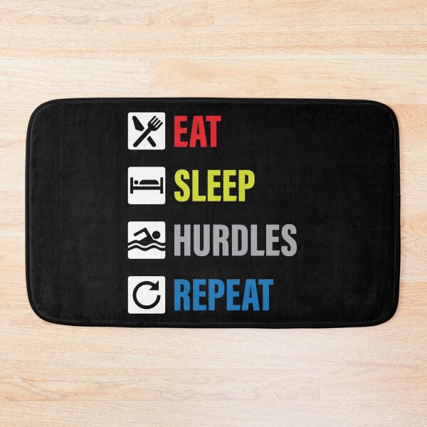 Item preview, Eat Sleep Hurdles and Repeat designed and sold by Angelo Dong.