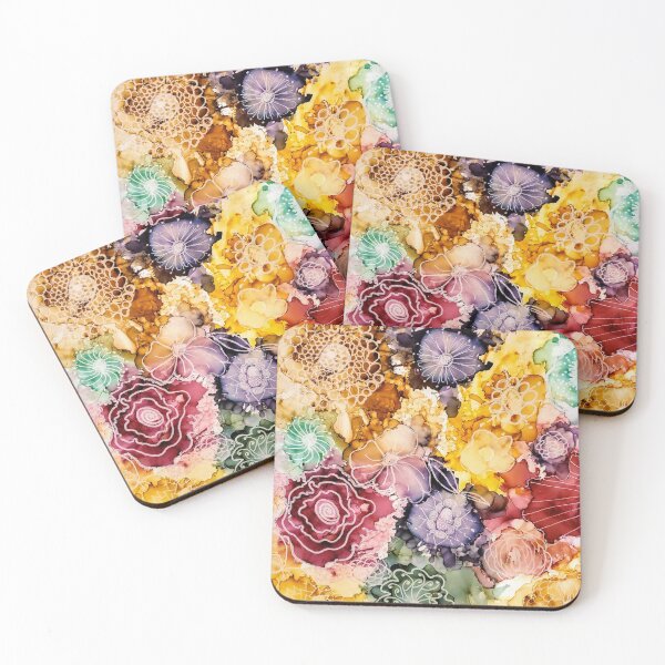 Artikelvorschau, Earthy Abstract Floral # 2 entworfen und verkauft von KylesArtwork.