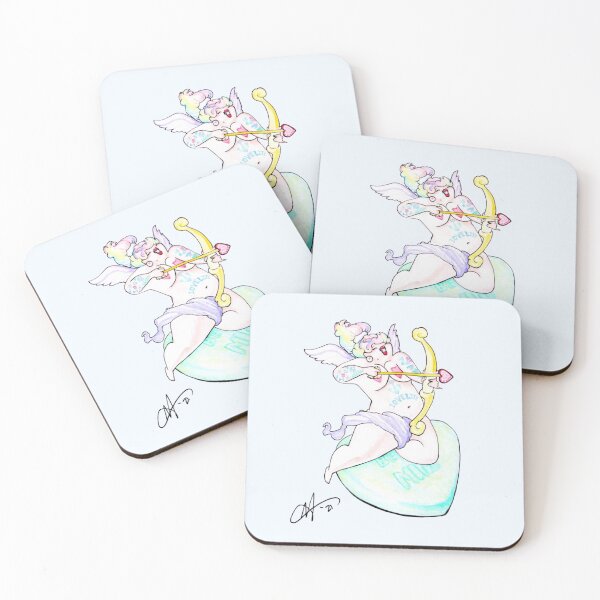 Item preview, Galentines: Tattooed Cupid designed and sold by Plumpettes.