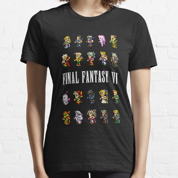 Final Fantasy 6 VI - Sprites PIXEL SPRITE Essential T-Shirt
