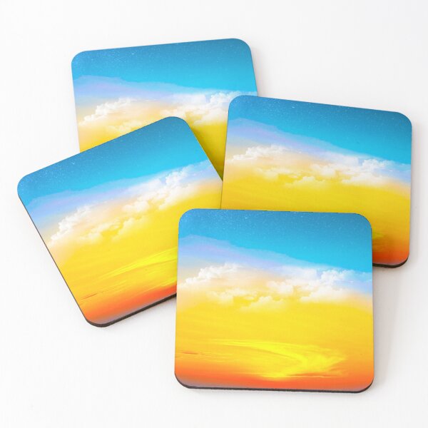 Item preview, Beautiful Colorful Yellow Sunset Sky designed and sold by newburyboutique.