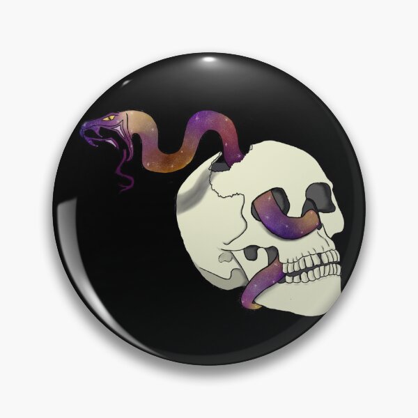Item preview, Galaxy Snake in Skull designed and sold by mockerydesigns.