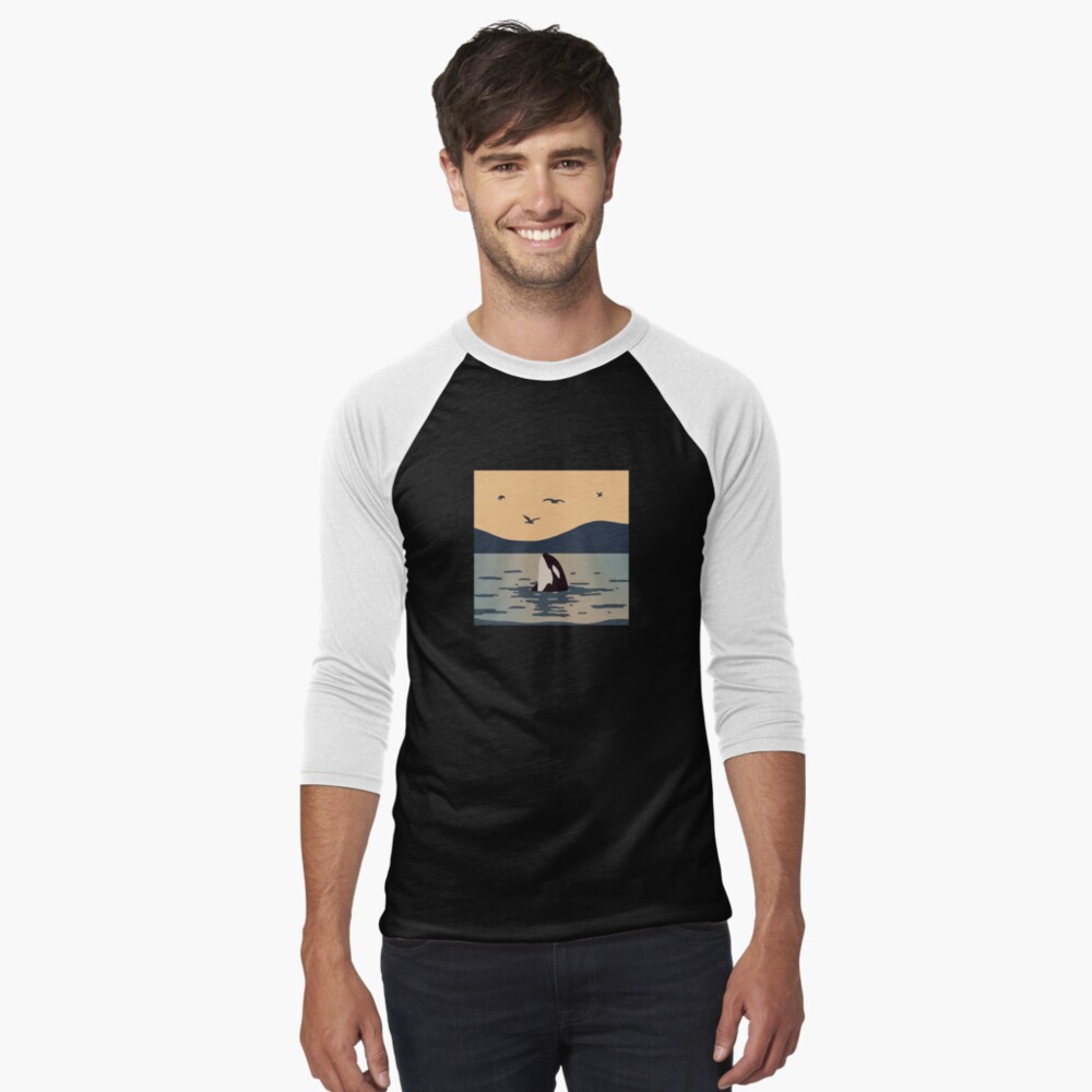Item preview, Baseball ¾ Sleeve T-Shirt designed and sold by Milanicole.