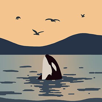 Artwork thumbnail, Killer whale Orca by Milanicole
