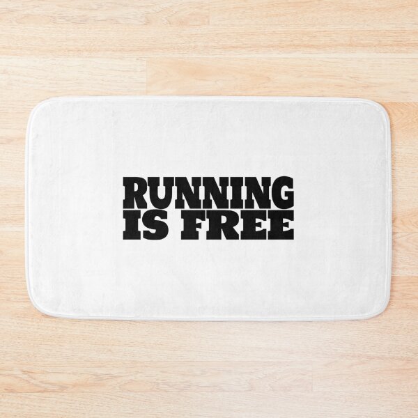 Item preview, Running is free, run quotes and sayngs designed and sold by Minimalist Quotes and Sayings.
