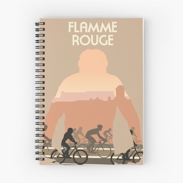 Item preview, Flamme Rouge - Minimalist Silhouette Poster Style - Board Game Art designed and sold by MeepleDesign.