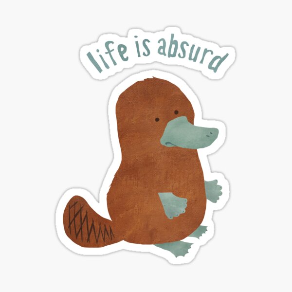 Platypi Don't Lie Sticker