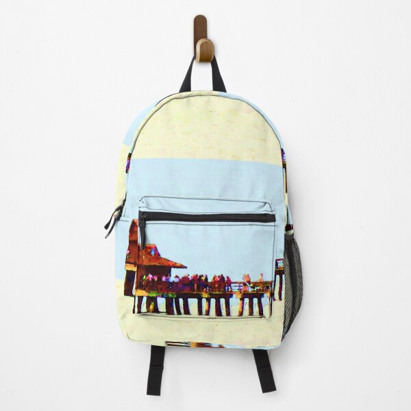 Item preview, The Pier - Beach Pier Art designed and sold by Sharon Cummings Art.