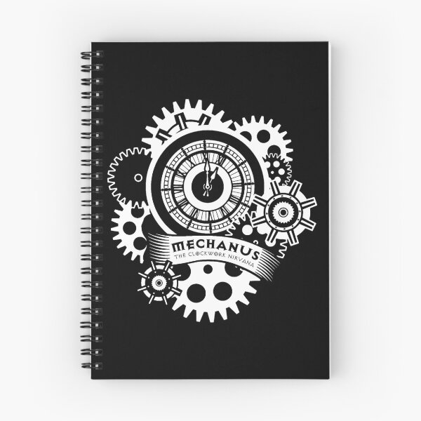 Item preview, Mechanus, the Clockwork Nirvana (White Graphic) designed and sold by Art by Papikins.