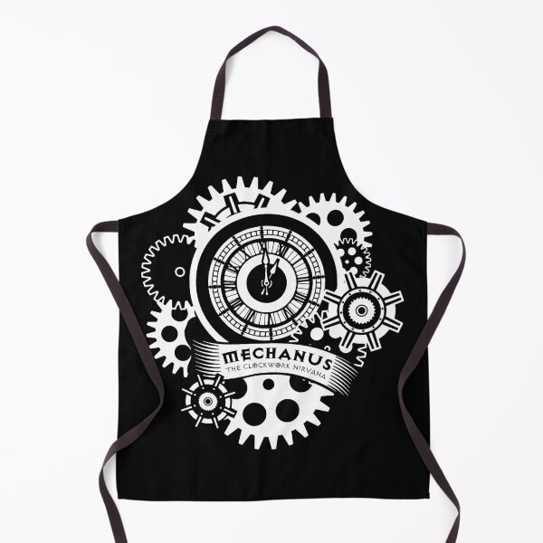 Item preview, Mechanus, the Clockwork Nirvana (White Graphic) designed and sold by Art by Papikins.