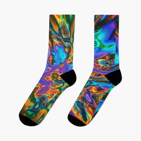 Item preview, Holographic Warp - Colorful Art Print designed and sold by verycoolimages.