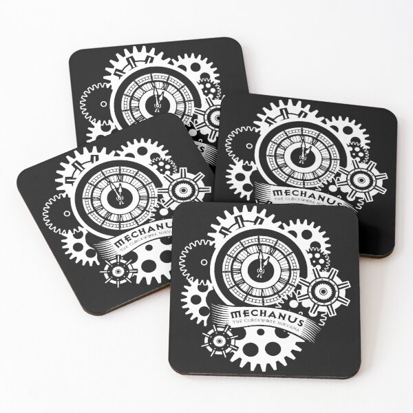 Item preview, Mechanus, the Clockwork Nirvana (White Graphic) designed and sold by Art by Papikins.