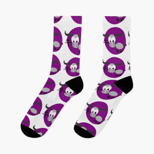 Item preview, Purple chinese horoscope ox zodiac sign  designed and sold by hyggekrog.
