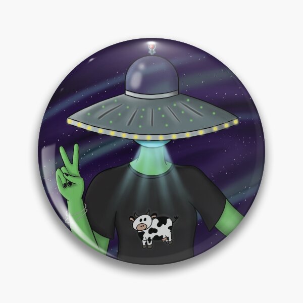 Item preview, UFO Head - Background designed and sold by k8-doodles.