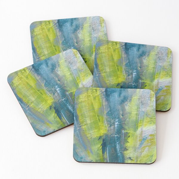 Item preview, Reflections of the sun in the lake acrylic abstract designed and sold by Marilena Strambu.