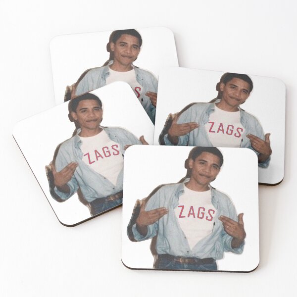 Item preview, Young Obama says go zags- Gonzaga University Bulldogs designed and sold by natannc.