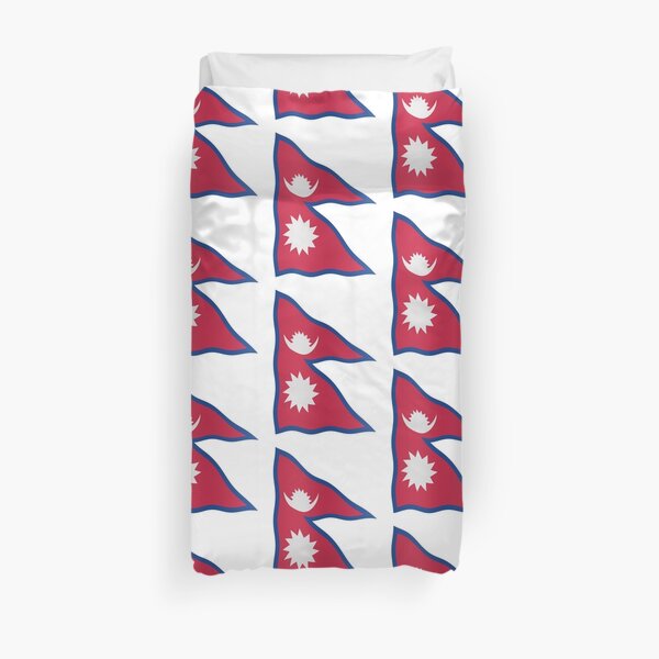 Drapeau Népal Housse de couette