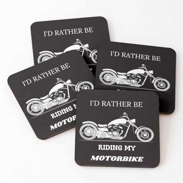 Item preview, I'd Rather Be Riding My Motorbike designed and sold by WearItOwnIt.