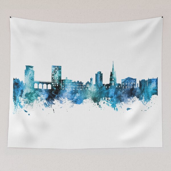 Item preview, Chelmsford England Skyline designed and sold by ArtPrints.