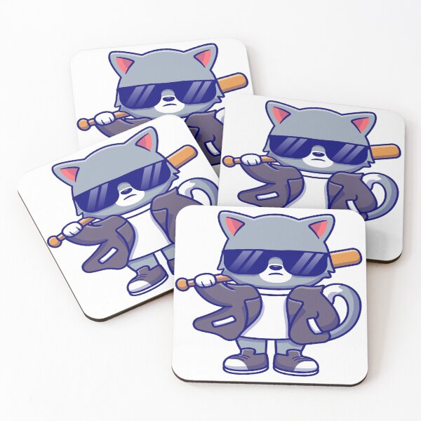 Item preview, Cute bad cat designed and sold by dheker.