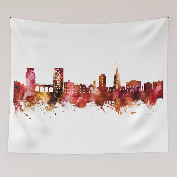 Item preview, Chelmsford England Skyline designed and sold by ArtPrints.