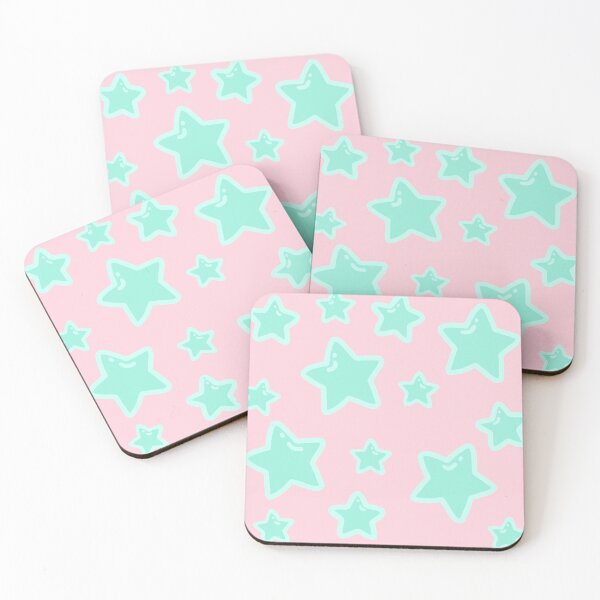 Item preview, pastel mint stars designed and sold by TorpedoBubble.