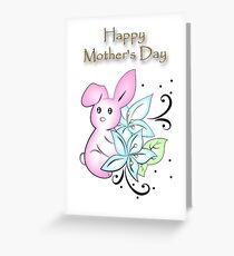 Mother's Day Bunny Greeting Card
