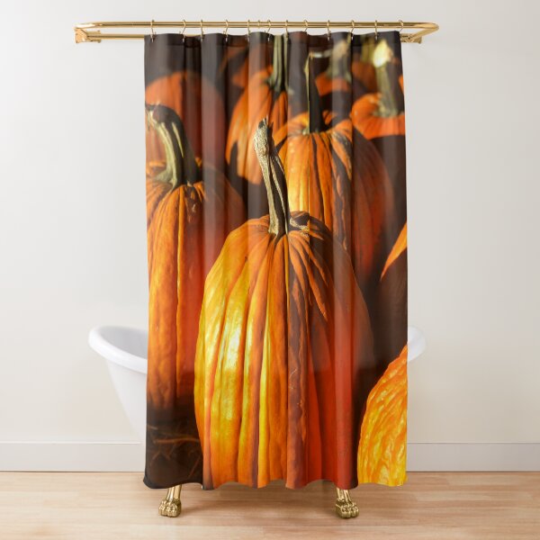 Pumpkins! Shower Curtain