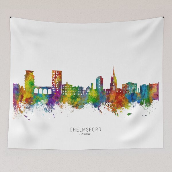 Item preview, Chelmsford England Skyline designed and sold by ArtPrints.