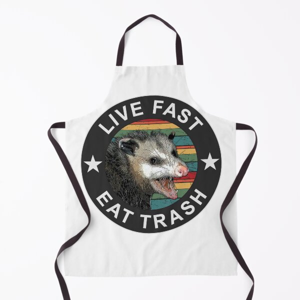 Item preview, Live Fast Eat Trash Possum designed and sold by BattleGoat.